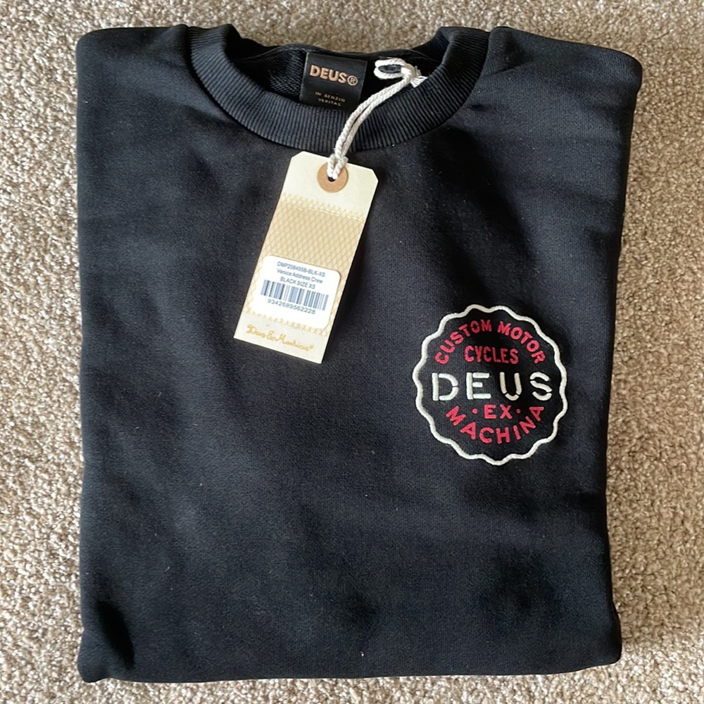 Deus Ex Machina Venice Address Crew Sweatshirt - Picture 2 of 3